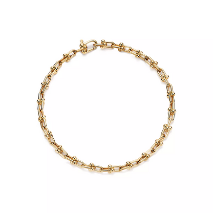 [Resenly Jewelry]HARDWEAR MICRO LINK 44 MOTIF GOLD BRACELET