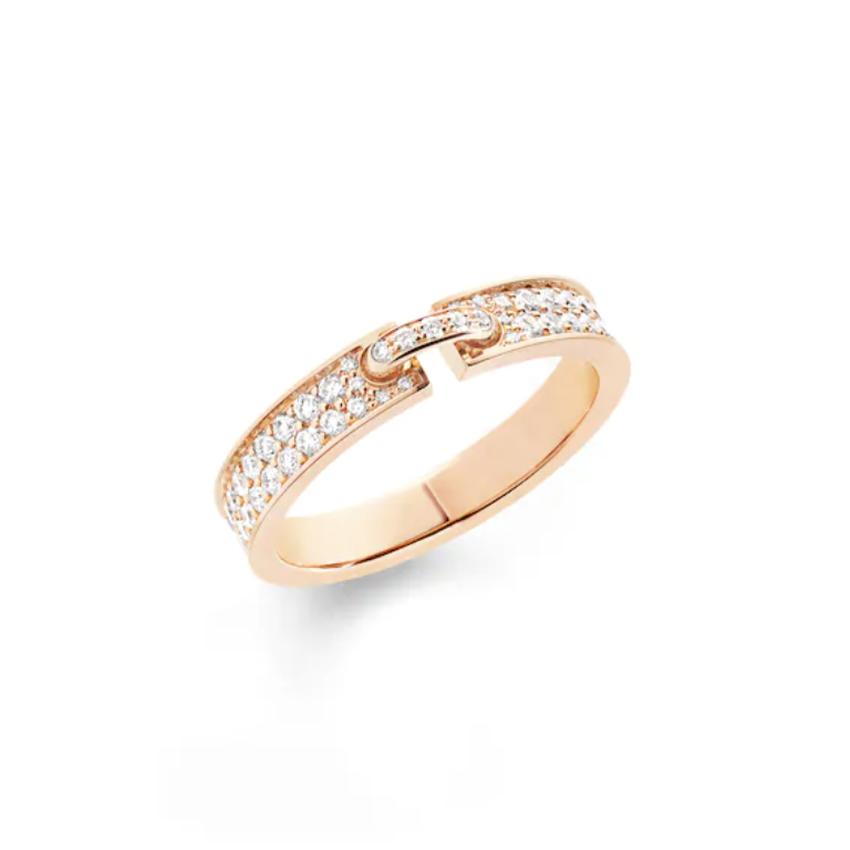 [Resenly Jewelry]ALLIANCE LIENS VIDENCE PAVED DIAMOND 4MM RING