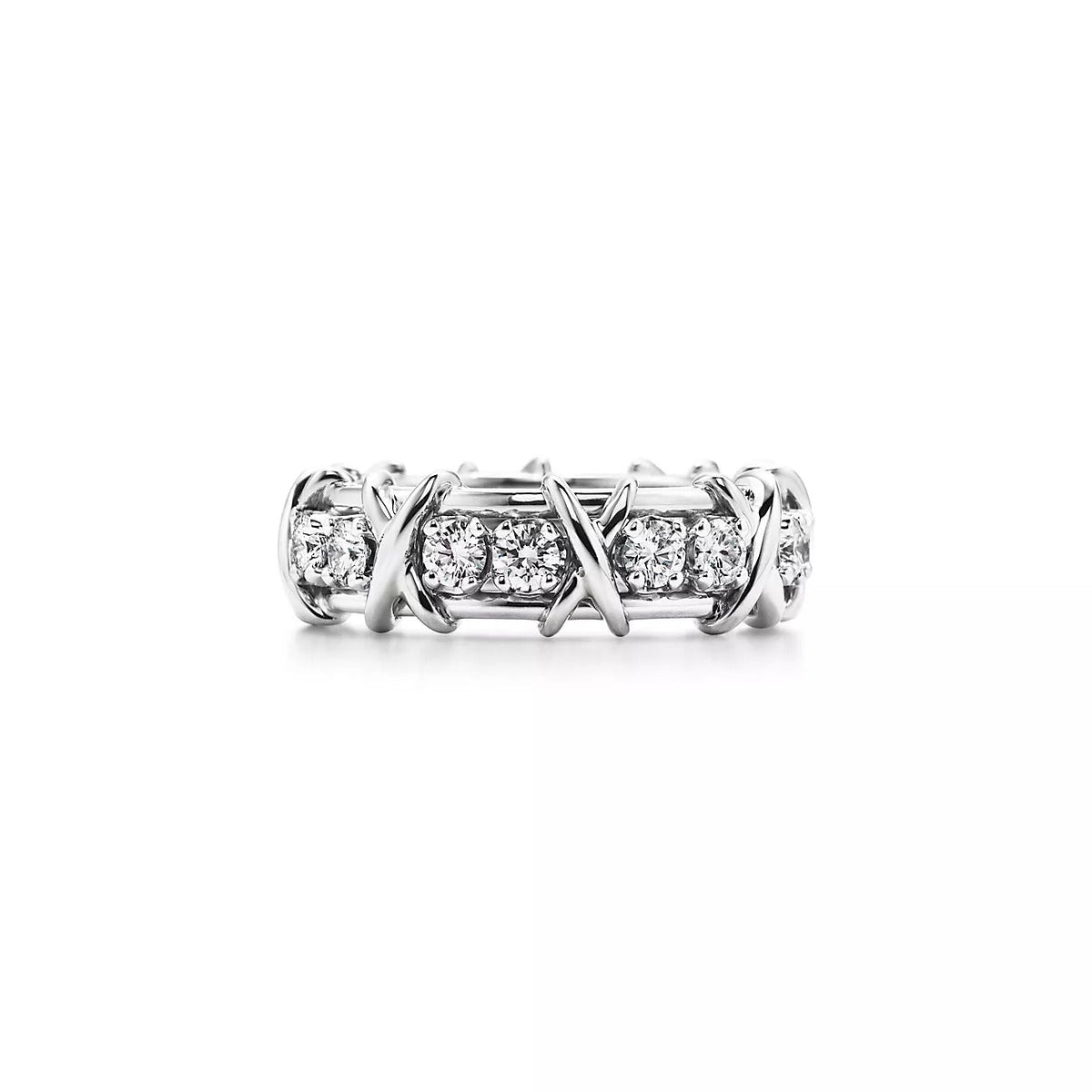 [Resenly Jewelry]SIXTEEN STONE SILVER RING