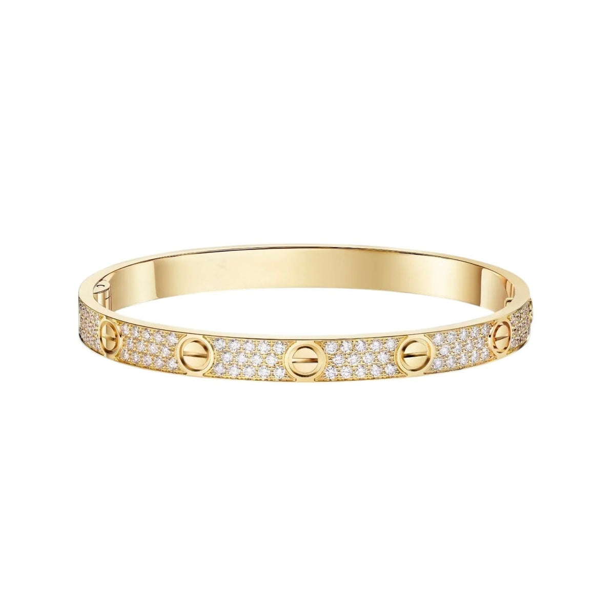 [Resenly Jewelry]LOVE BRACELET 6.1MM DIAMOND-PAVED