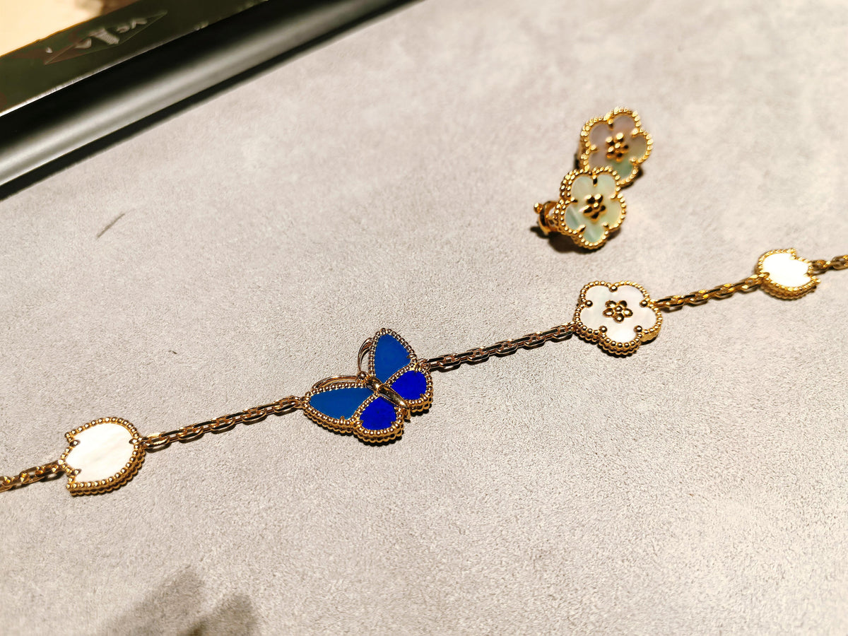 [Resenly Jewelry]2026 NEW SPRING LUCKY 5 MOTIF BRACELET