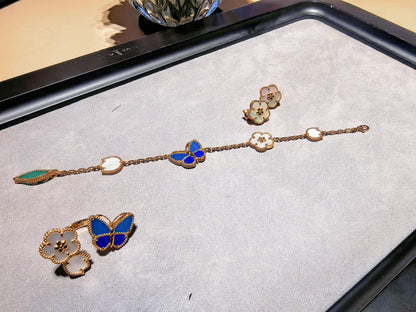 [Resenly Jewelry]2026 NEW SPRING LUCKY 5 MOTIF BRACELET