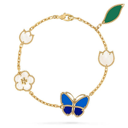 [Resenly Jewelry]2026 NEW SPRING LUCKY 5 MOTIF BRACELET