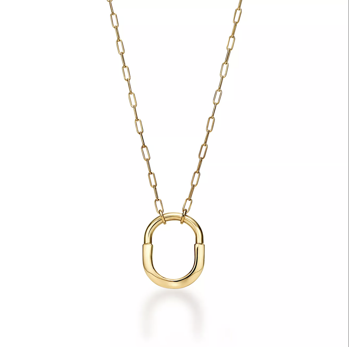 [Resenly Jewelry]LOCK NECKLACE GOLD