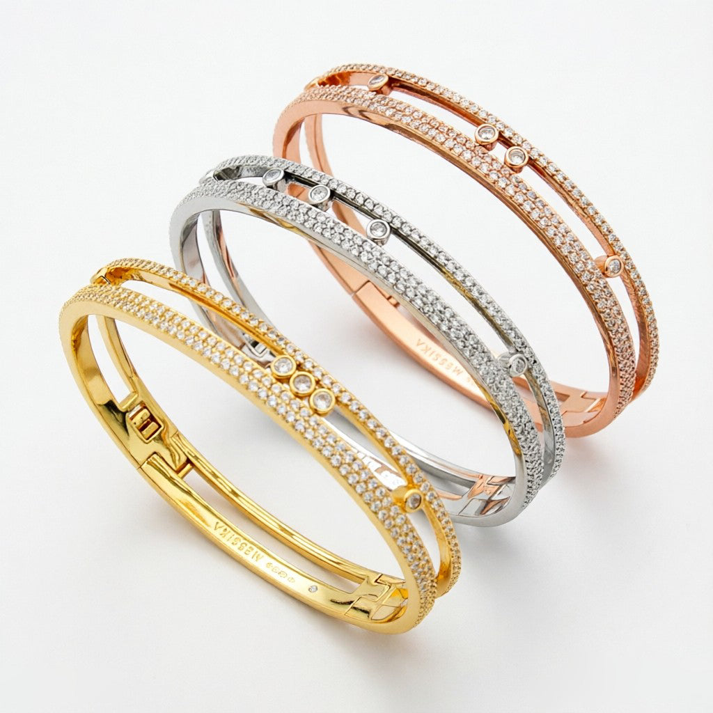 [Resenly Jewelry]Move Romane pavé bangle