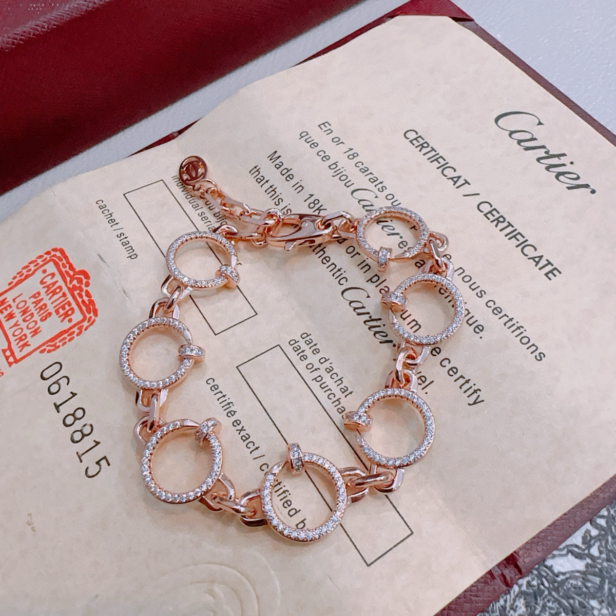 [Resenly Jewelry Jewelry] LOVE&JUSTE BRACELET DIAMONDS