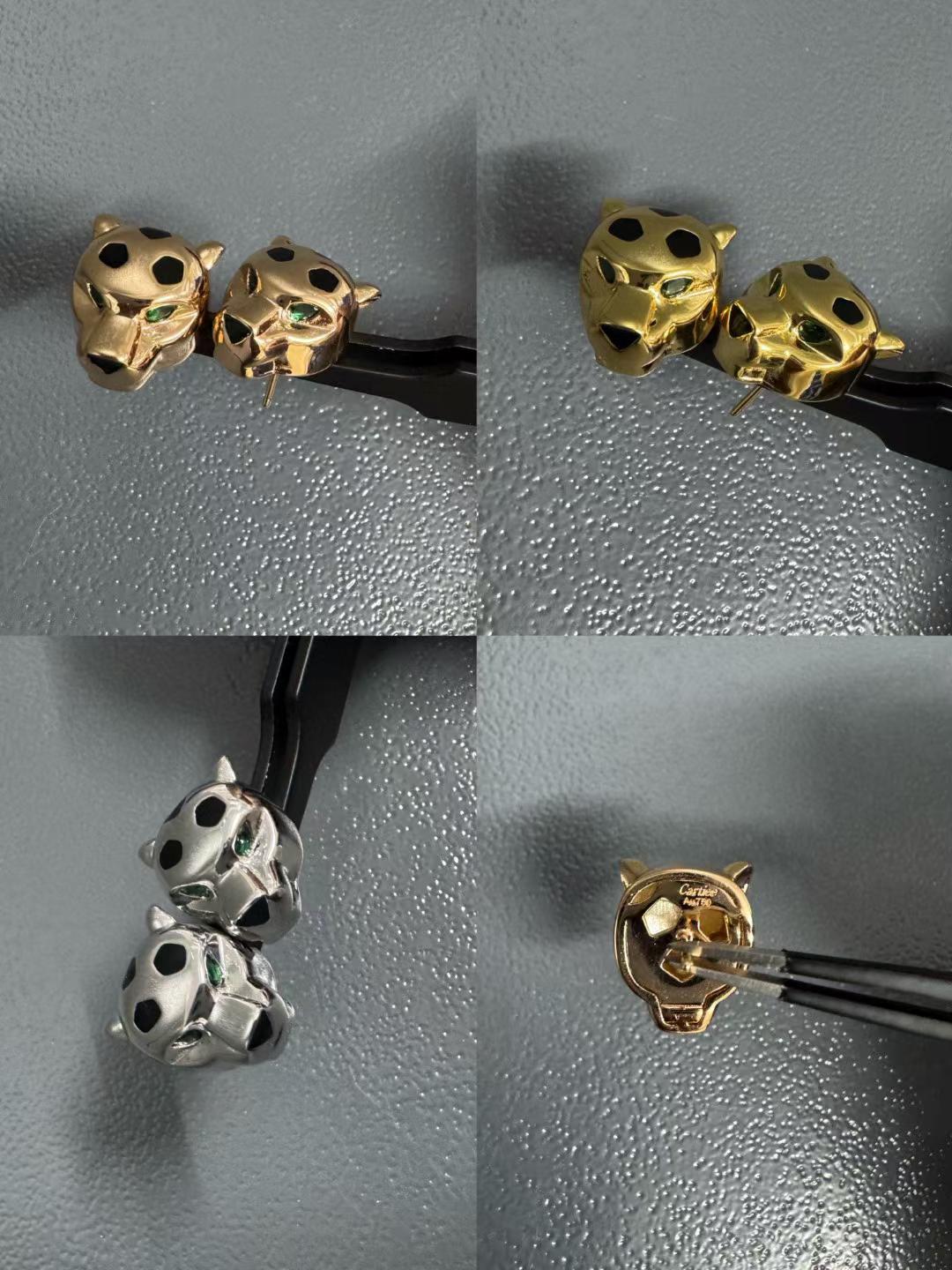 [Resenly Jewelry]CHRRTAH-PRINT STUD EARRINGS, THREE COLORS