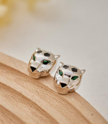 [Resenly Jewelry]CHRRTAH-PRINT STUD EARRINGS, THREE COLORS