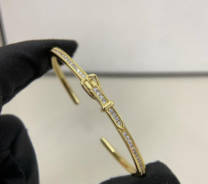 [Resenly Jewelry]DIAMOND-ENCRUSTED BRACELET THREE COLORS