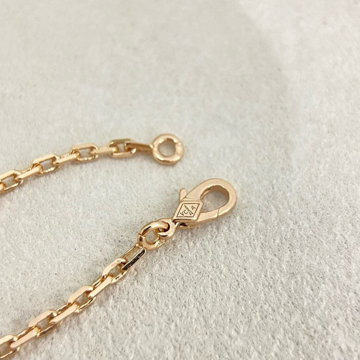 [Resenly Jewelry]ROSE QUARTZ MIXED FLOWER BUTTERFLY SWEATER CHAIN