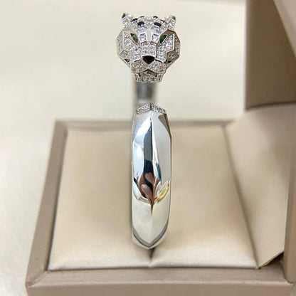 [Resenly Jewelry]DIAMOND MACHINE LEOPARD BRACELET