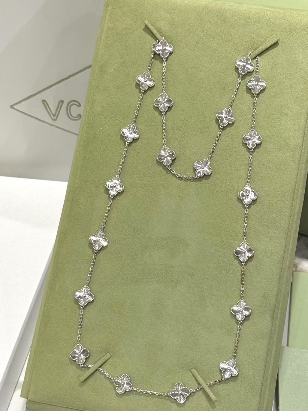 [Resenly Jewelry]CLOVER 20 MOTIFS SILVER LASER