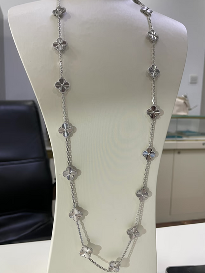 [Resenly Jewelry]CLOVER 20 MOTIFS SILVER LASER