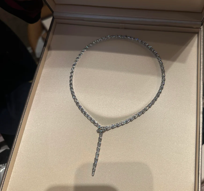 [Resenly Jewelry]NEW！SERPENT DIAMOND NECKLACE