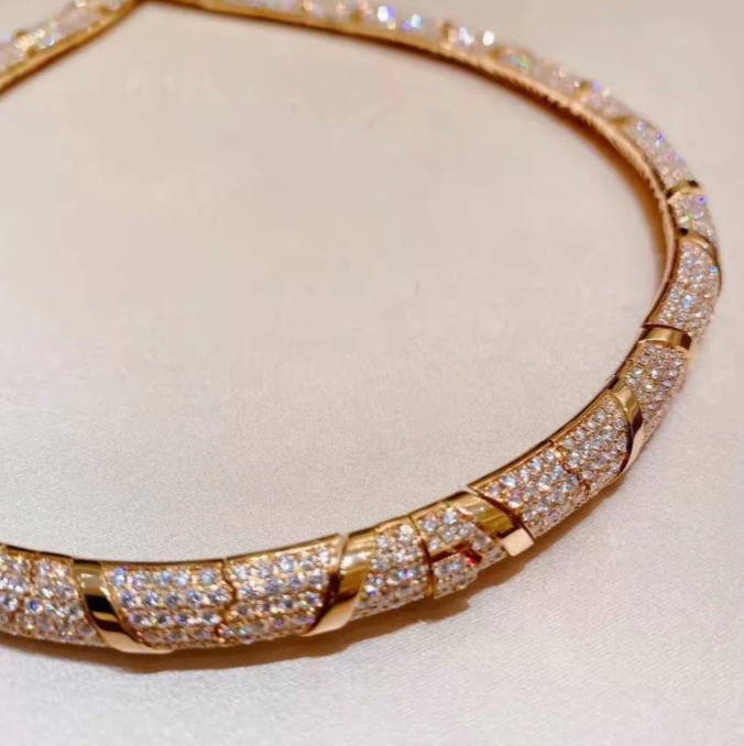[Resenly Jewelry]HAUTE COUTURE GOLD SERPENTI NECKLACE