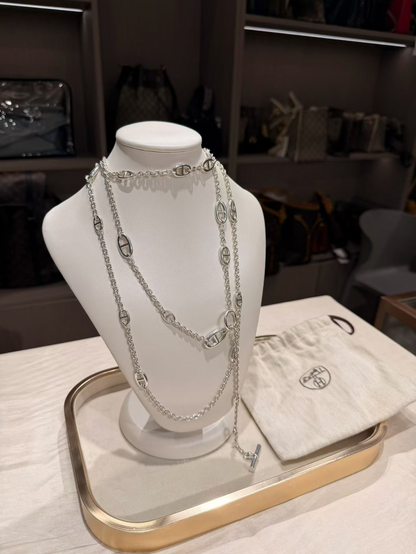 [Resenly Jewelry]Classic Silver Sweater Chain