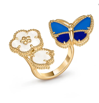 [Resenly Jewelry]2026 NEW TWIN BUTTERFLY LUCKY RING