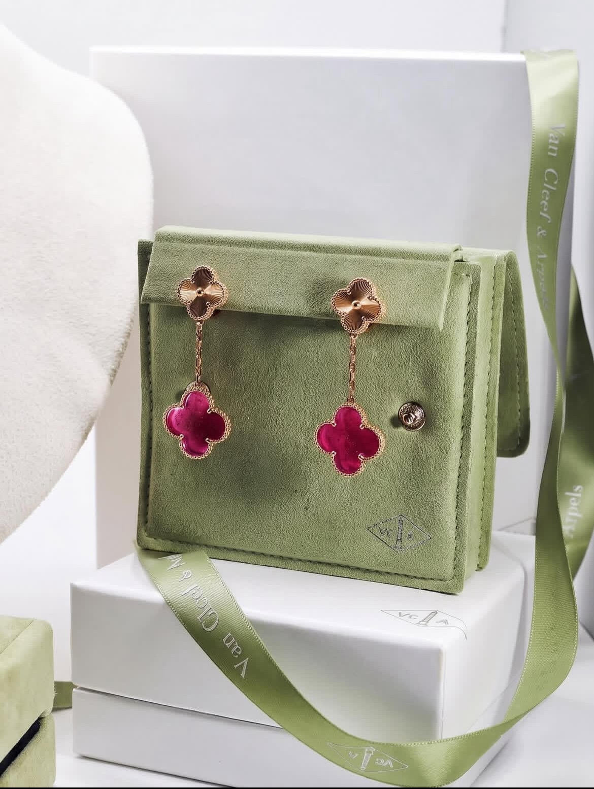 [Resenly Jewelry] 26 NEW PINK BUBBLE ENAMEL SET