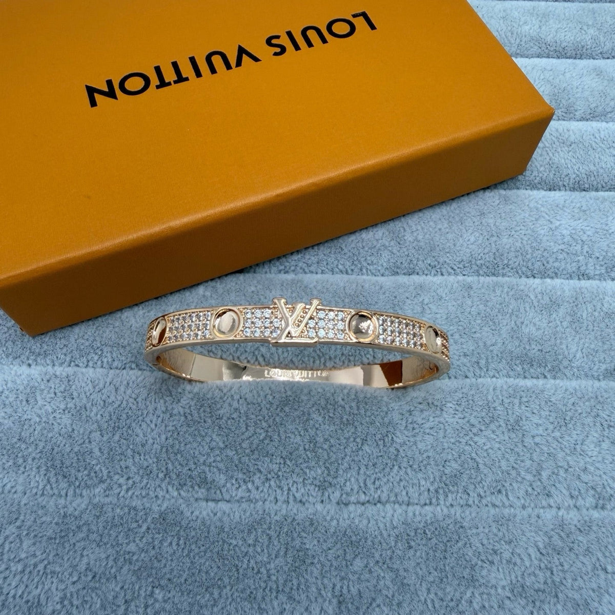 [Resenly Jewelry]PAVE DIAMOND BANGLE