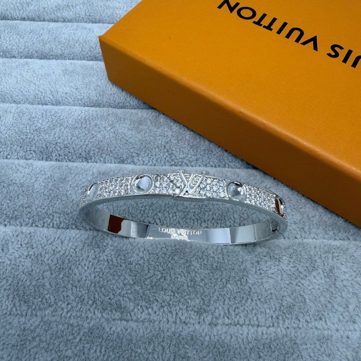 [Resenly Jewelry]PAVE DIAMOND BANGLE