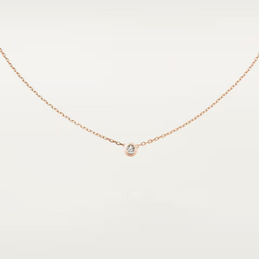 [Resenly Jewelry]DAMOUR DIAMOND NECKLACE