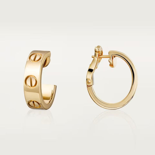 [Resenly Jewelry]LOVE 5.5MM EARRINGS