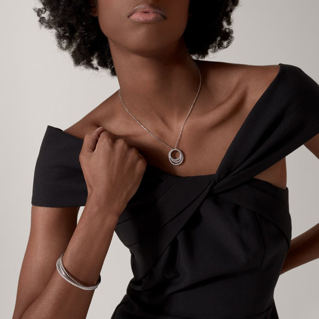 [Resenly Jewelry]ETINCELLE  FULL DIAMOND NECKLACE