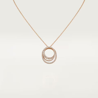 [Resenly Jewelry]ETINCELLE  FULL DIAMOND NECKLACE