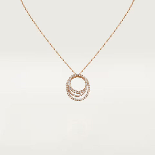 [Resenly Jewelry]ETINCELLE  FULL DIAMOND NECKLACE