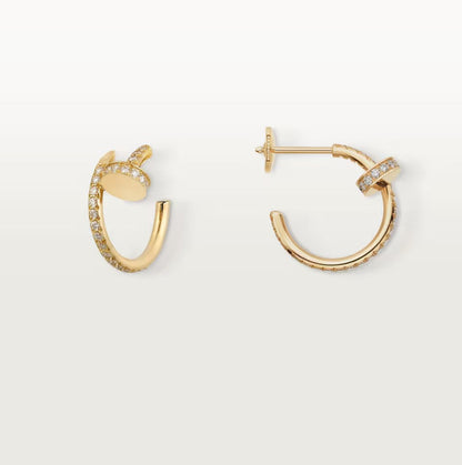 [Resenly Jewelry]JUSTE FULL DIAMOND SMALL EARRINGS