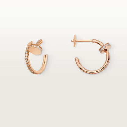 [Resenly Jewelry]JUSTE FULL DIAMOND SMALL EARRINGS