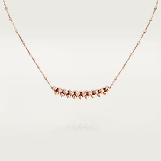 [Resenly Jewelry]CLASH  MEDIUM DIAMOND NECKLACE
