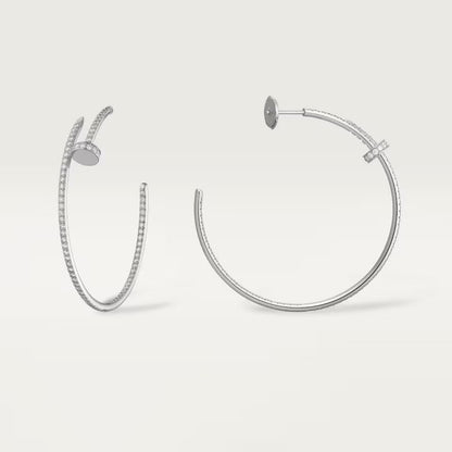 [Resenly Jewelry]JUSTE FULL DIAMOND LARGE EARRINGS