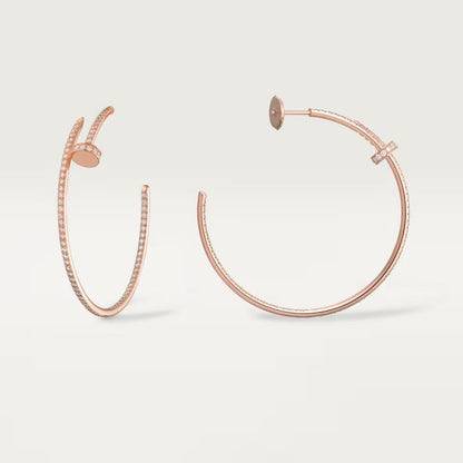 [Resenly Jewelry]JUSTE FULL DIAMOND LARGE EARRINGS