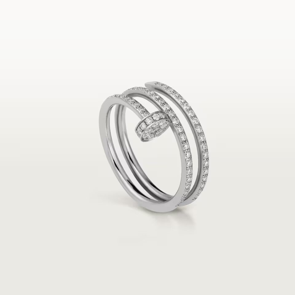 [Resenly Jewelry]JUSTE RING 4.8MM FULL DIAMOND