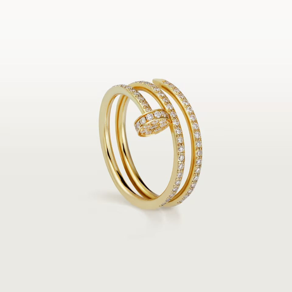 [Resenly Jewelry]JUSTE RING 4.8MM FULL DIAMOND