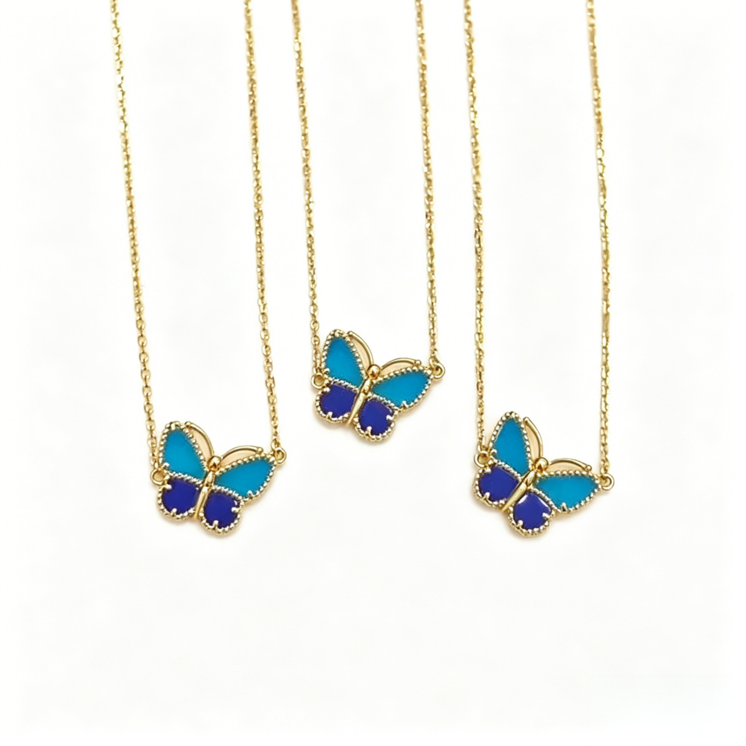 [Resenly Jewelry] 2026 NEW LUCKY BUTTERFLY 1 MOTIFS NECKLACE