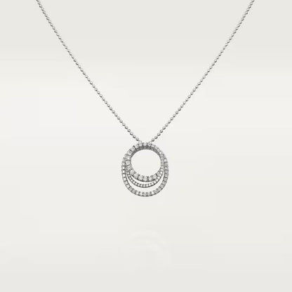 [Resenly Jewelry]ETINCELLE  FULL DIAMOND NECKLACE