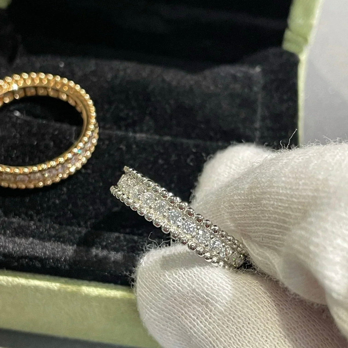 [Resenly Jewelry]PERLEE DIAMOND SILVER RING