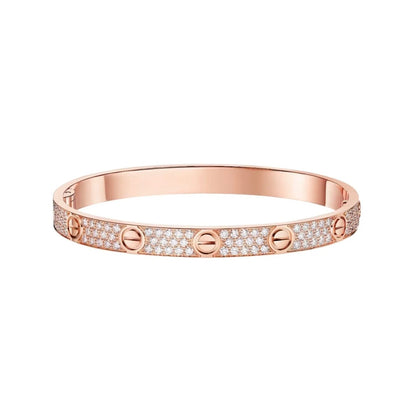 [Resenly Jewelry]LOVE BRACELET 6.1MM DIAMOND-PAVED