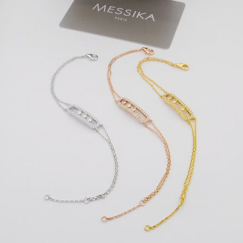 [Resenly Jewelry] Move Classique pavé bracelet