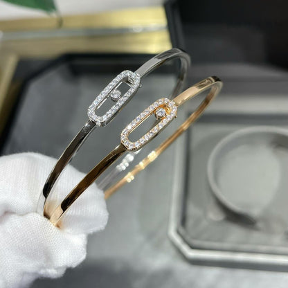 [Resenly Jewelry]Move Uno pavé flex bangle medium