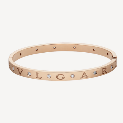 [Resenly Jewelry]ZERO 1 PINK GOLD 12 DIAMONDS BRACELET
