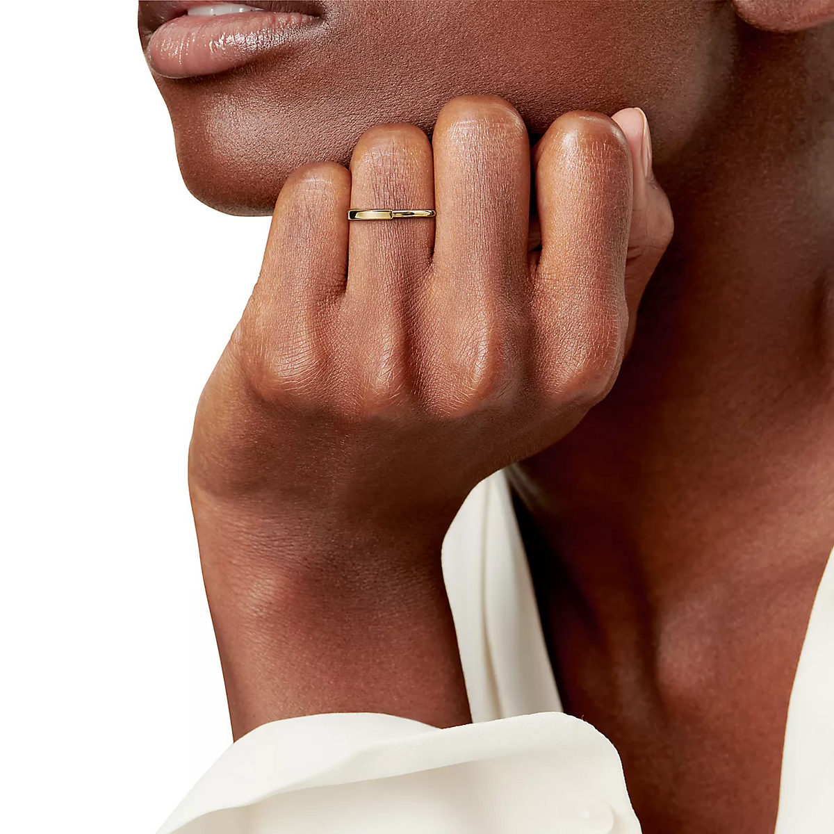 [Resenly Jewelry]LOCK RING GOLD
