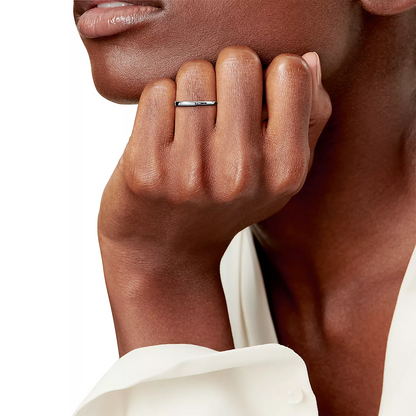 [Resenly Jewelry]LOCK RING SILVER