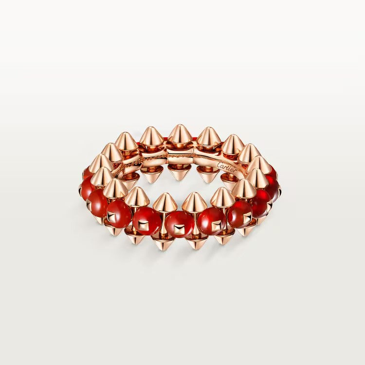 [Resenly Jewelry]CLASH 7.9MM AGATE CHALCEDONY RING