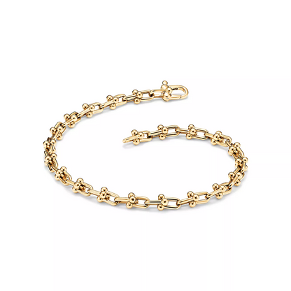 [Resenly Jewelry]HARDWEAR MICRO LINK 44 MOTIF GOLD BRACELET