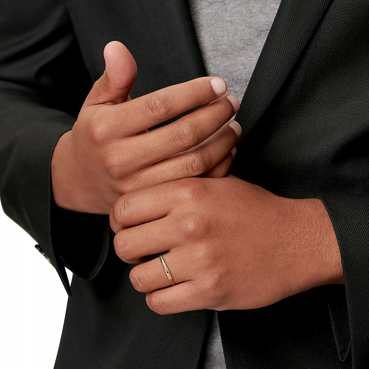 [Resenly Jewelry]LOCK RING GOLD