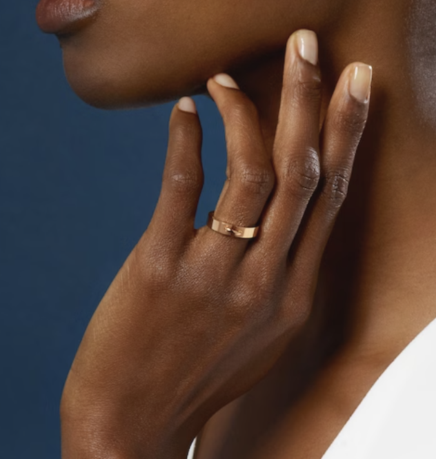 [Resenly Jewelry]ALLIANCE LIENS VIDENCE 4MM RING