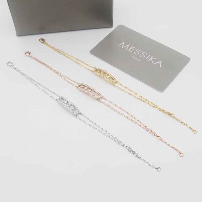 [Resenly Jewelry] Move Classique pavé bracelet